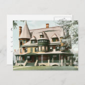 Victoriaans Huis, Briefkaart adreswijziging (Voorkant / Achterkant)