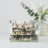 Victoriaans Huis, Briefkaart adreswijziging (Staand voorkant)