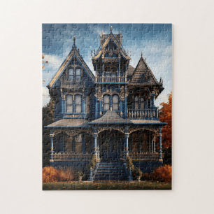 VICTORIAANS HUIS GOTISCHE PUZZEL LEGPUZZEL