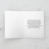 Victoriaans Huis Halloween Kaart (Binnen)