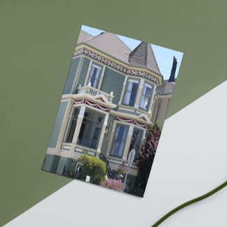 Victoriaans huis in San Francisco Briefkaart