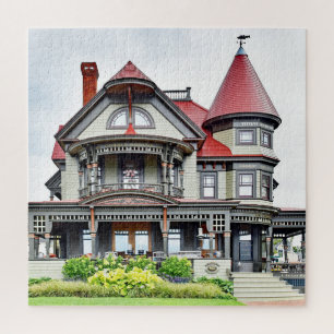 Victoriaans Huis Jigzaag Puzzle Legpuzzel