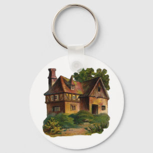 Victoriaans Huis Sleutelhanger