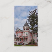 Victoriaans huizen visitekaartje (Achterkant)