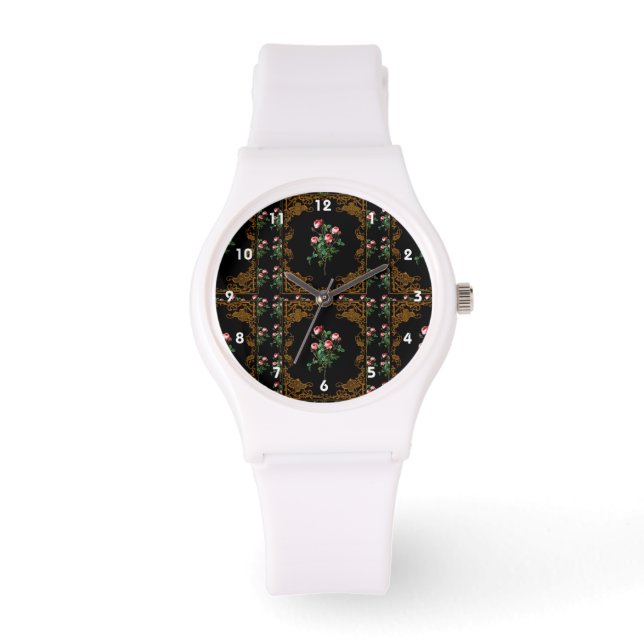 Victoriaans II Roos van Lasher Horloge (Voorkant)