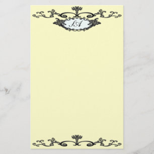 Victoriaans ijzerwas briefpapier