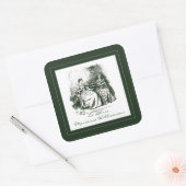  Victoriaans Illustratieboek Bord Sticker (Envelop)