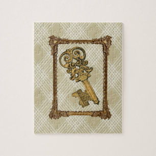 Victoriaans Jigzaag Puzzle Legpuzzel