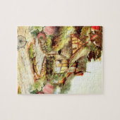 Victoriaans Jigzaag Puzzle Legpuzzel (Horizontaal)