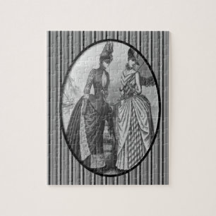 Victoriaans Jigzaag Puzzle Legpuzzel