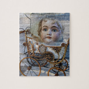 Victoriaans Jigzaag Puzzle Legpuzzel