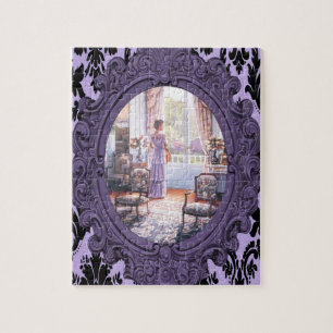 Victoriaans Jigzaag Puzzle Legpuzzel