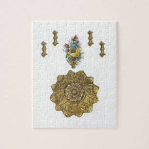 Victoriaans Jigzaag Puzzle Legpuzzel