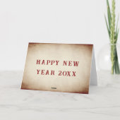  Victoriaans Joy Holiday Kaart (Achterkant)