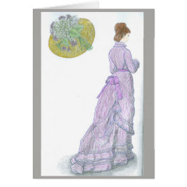 Victoriaans kaart — liefde, gedicht