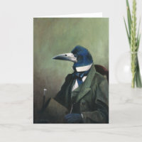 Victoriaans Kaart Rook Greetings