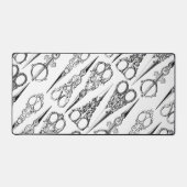 Victoriaans kapper naaischaar elegant bureaumat (Voorkant)