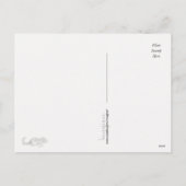 Victoriaans kat met Chipmunk Christmas Briefkaart (Achterkant)