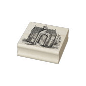 Victoriaans katoenhoudend  Greenhouse Rubberstempel (Stempel)