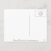 Victoriaans kerst Bijbelse scene Feestdagenkaart (Achterkant)