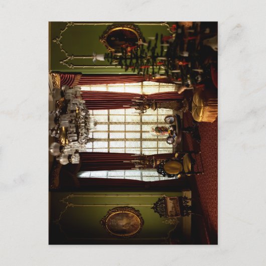 Victoriaans kerst briefkaart (Voorkant)