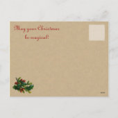 Victoriaans kerst Briefkaarten (Achterkant)