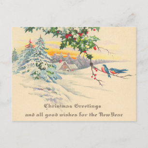 Victoriaans kerst Briefkaarten