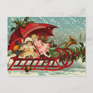 Victoriaans kerst Briefkaarten