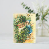 Victoriaans kerst Briefkaarten (Staand voorkant)