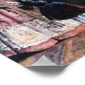 Victoriaans kerst poster (Hoek)