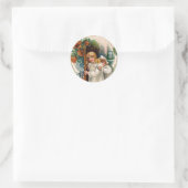 Victoriaans Kerst stickers (Tas)