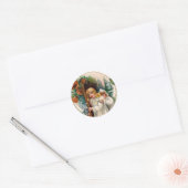Victoriaans Kerst stickers (Envelop)