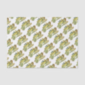 Victoriaans kerstangel, Gloria in Excelsis Deo Tissuepapier (Voorkant)