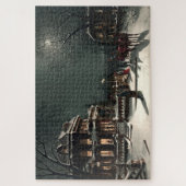  Victoriaans kerstavond Legpuzzel (Verticaal)