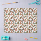 Victoriaans kerstcadeaupapier tissuepapier (Craft)