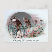 Victoriaans kerstfeest Briefkaart (Voorkant)