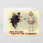  Victoriaans kerstfeest Briefkaart (Voorkant / Achterkant)