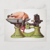  Victoriaans Kerstfeest Turkije Briefkaart (Voorkant)