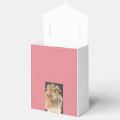 Victoriaans  kerstfeestdag bedankdoosjes (Geopend)