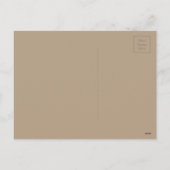 Victoriaans kerstfeestdag feestdagenkaart (Achterkant)