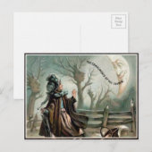  Victoriaans kerstfeestdagen Briefkaart (Voorkant / Achterkant)