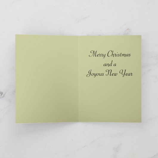 Victoriaans Kerstkaart - Kleine Engelen Feestdagen Kaart (Binnen)