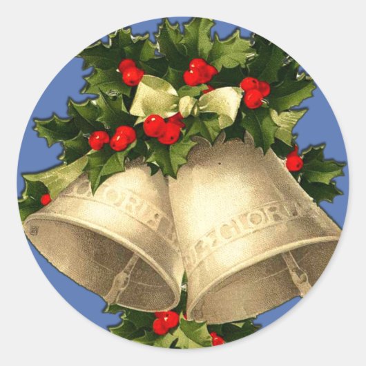 Victoriaans kerstkaartjes, stickers (Voorkant)