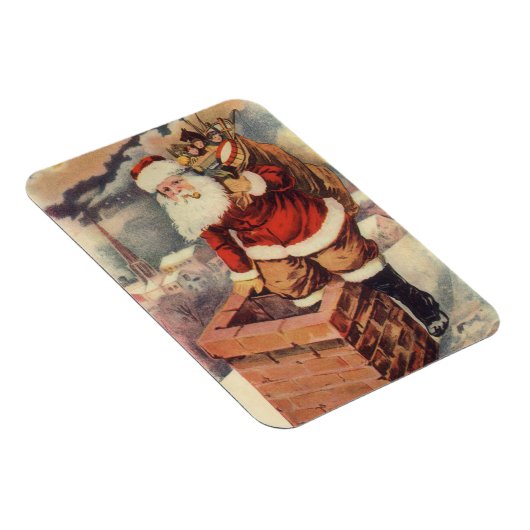 Victoriaans kerstkerstkerstkerstbedekking in Chimn Magneet (Rechterzijde)