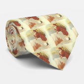 Victoriaans kerstkerstkerstkerstbedekking in Chimn Stropdas (Opgerold)