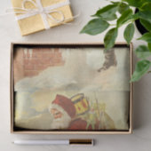 Victoriaans kerstkerstkerstkerstbedekking in Chimn Tissuepapier (Geschenk)