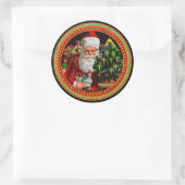  Victoriaans kerstkerstkerstman Sticker (Tas)