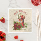  Victoriaans kerstman Servet (Insitu)