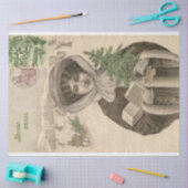 Victoriaans kerstmeubelstuk - losbandig onderwerp tissuepapier (Craft)