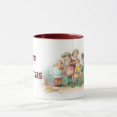 Victoriaans kerstMok Mok (Midden)